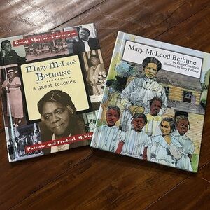 Mary McLeod‎ Bethune (Great African Americans Series) & Crowell Biography HC